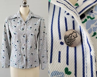 1970s Winnie the Pooh Collection Jacket - 70's Women's Vintage Size Small/XS