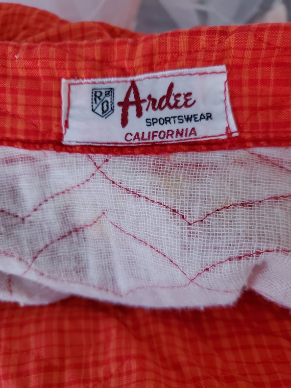 1950s Quilted Cotton Circle Skirt by Ardee Sports… - image 7