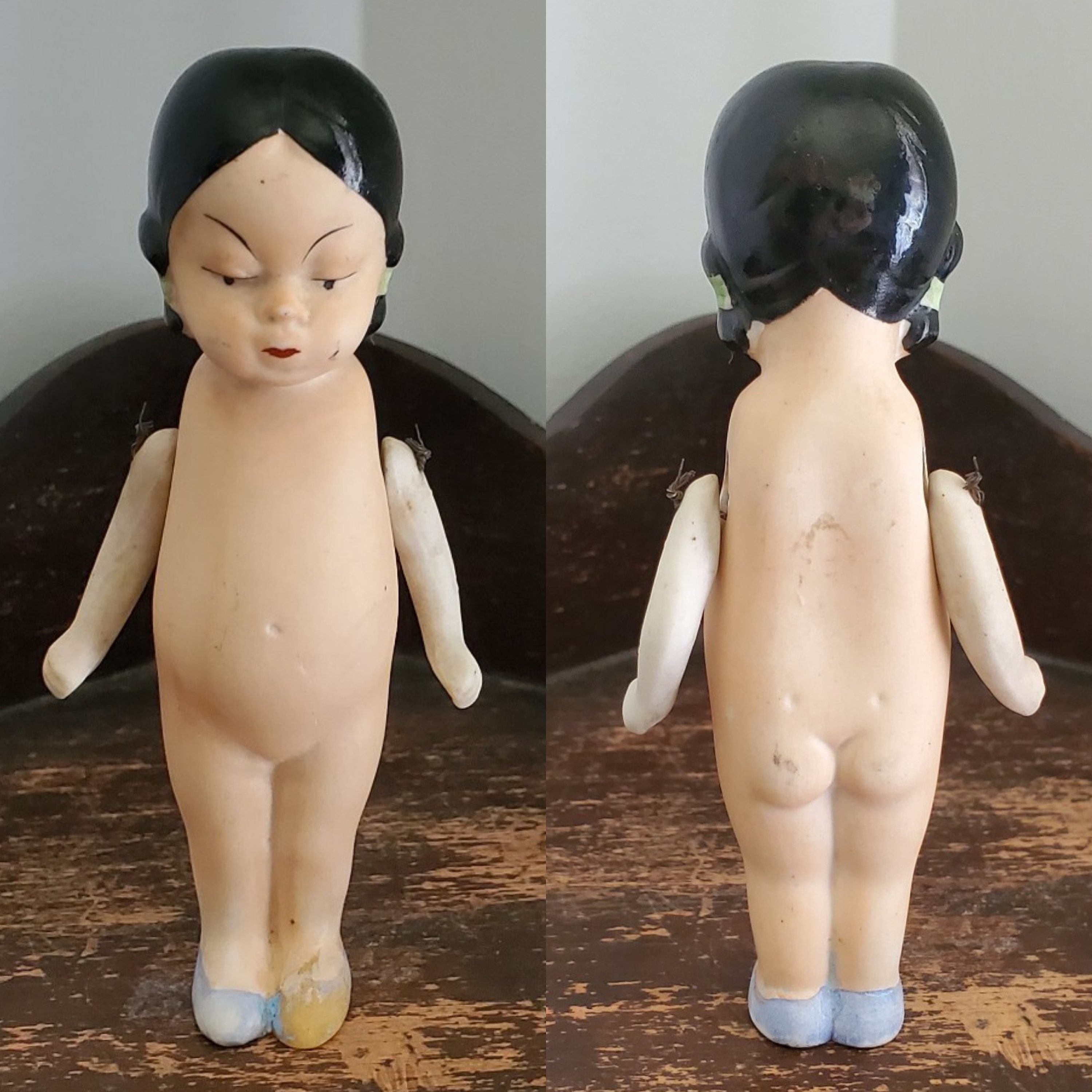 Black bisque vintage baby doll - Etsy 日本 Black bisque vintage baby doll - Etsy 日本