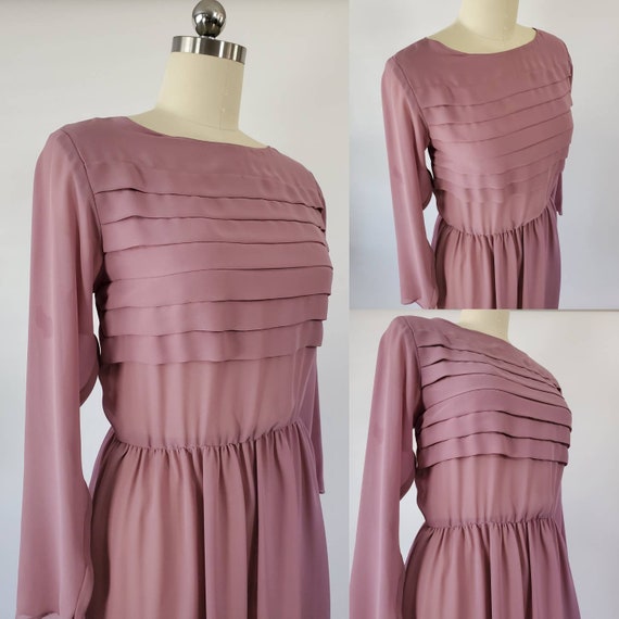 1970s NOS Semi-sheer Dress by Joy Stevens Collect… - image 4