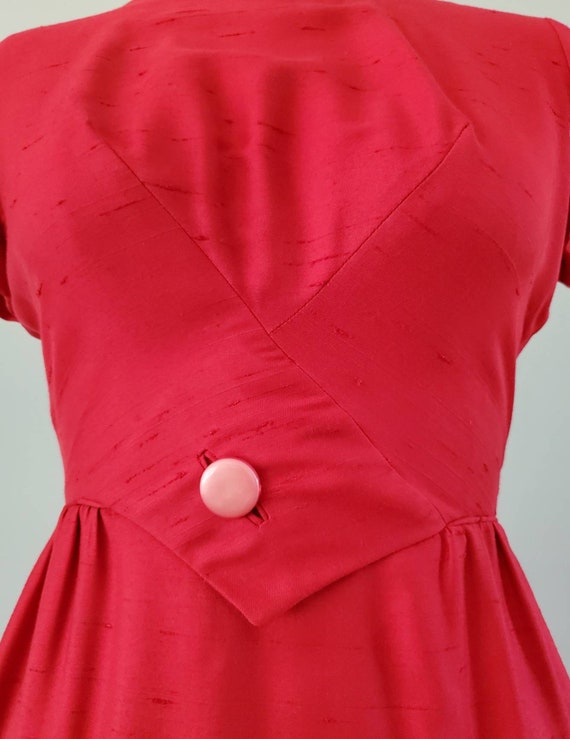 1960s Raw Silk Dress 60s Dresses 60's Women's Vintage… - Gem