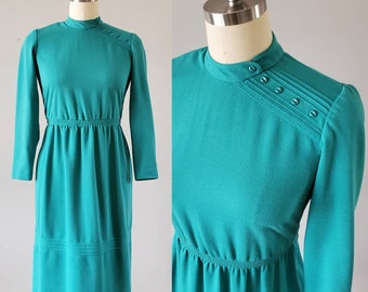 1980's Leslie Faye Dress 80's  Dresses 80s Women's Vintage Size Medium
