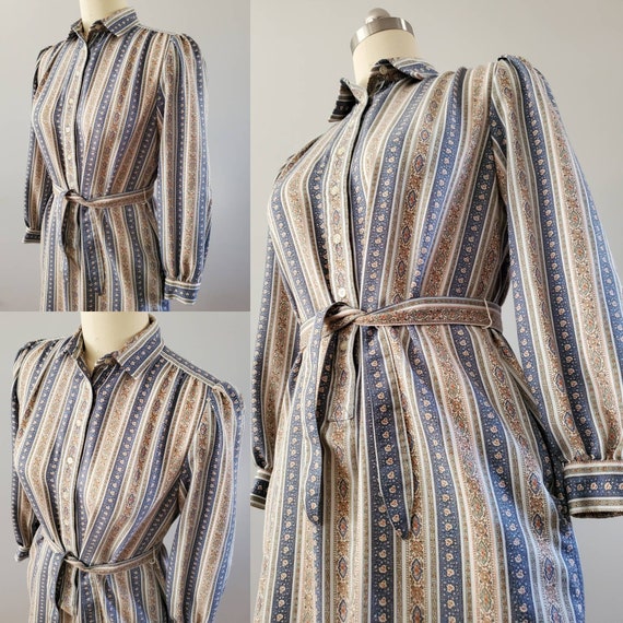 1970's Schrader Sport Dress with Belt and Pockets… - image 3