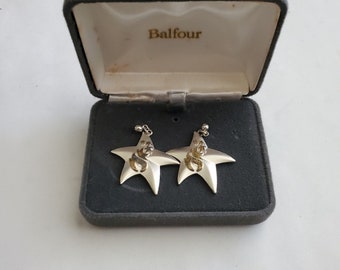 1996 Sterling Silver Commemorative Atlant Olympics Earrings - In Original Box- Vintage Sterling Silver - 90s Jewelry - Sports Memorabilia