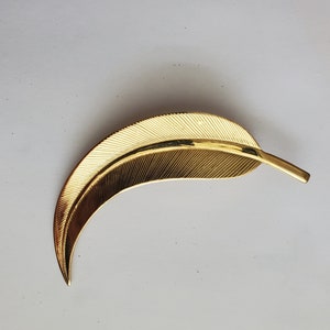 Vintage Leaf Brooch Pin - Vintage Jewelry Vintage Accessories - Boho Style