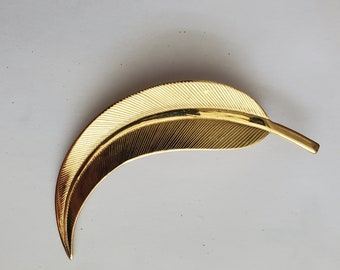 Vintage Leaf Brooch Pin - Vintage Jewelry Vintage Accessories - Boho Style