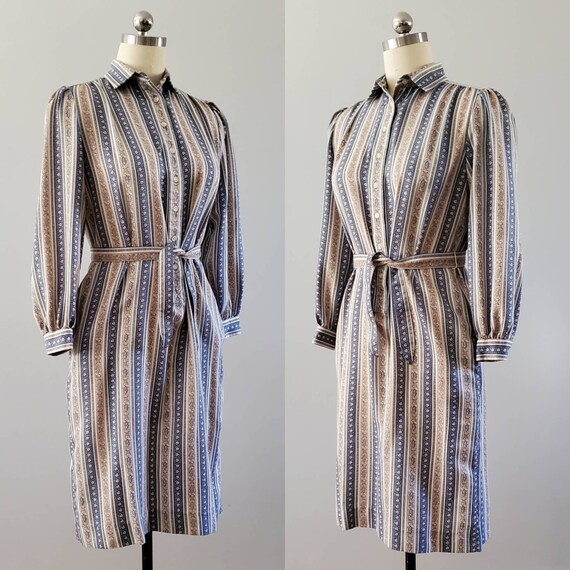 1970's Schrader Sport Dress with Belt and Pockets… - image 6