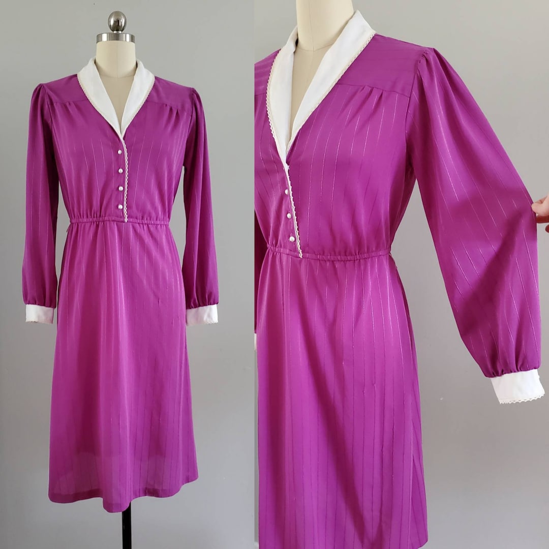 1970s Dress 70's Dresses 70s Women's Vintage Size Etsy Australia