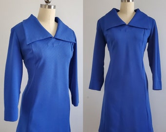 1970s Dress 70's Gogo Dress 70s Women's Vintage Size XL