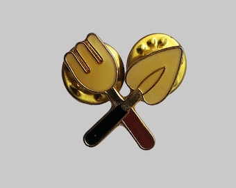 Vintage Garden tools Lapel Pin - Vintage Accessories