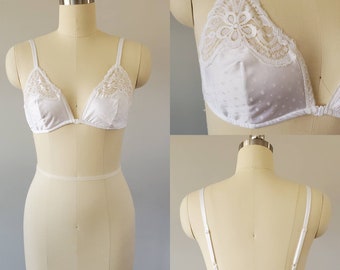 1970s Strappy Christian Dior Bra by - 70s Lingerie - 70's Pinup - Women's Vintage Size 36