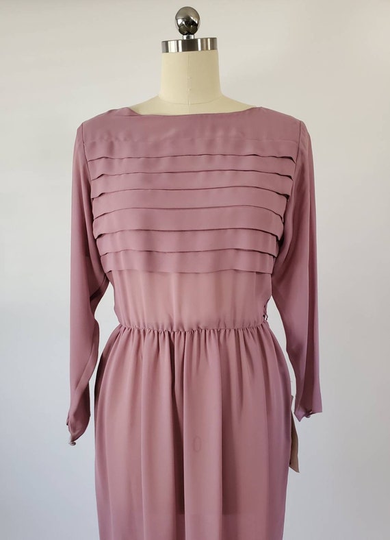 1970s NOS Semi-sheer Dress by Joy Stevens Collect… - image 2