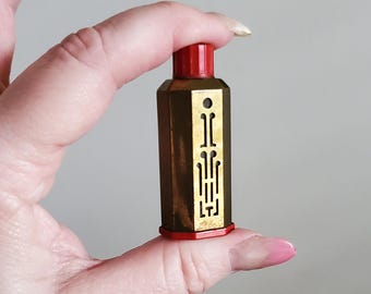 1920s Coty L'Aimant Perfume Bottle with Beautiful Art Deco Design - Antique Perfume Bottle - Collectible Bottles - Vintage Vanity