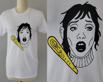 Horror Dames T-Shirt - WendyTorrance - Cotton Graphic Tee