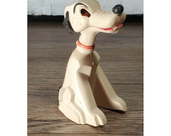 RARE Vintage Plastic Pluto Dog J.V.Z. CO. Figure Toy