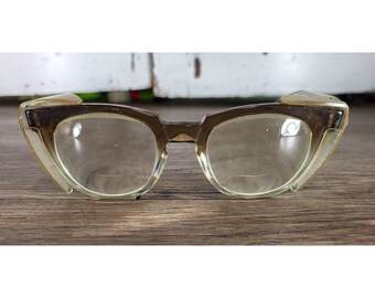 Vintage Titmus Safety Glasses ANSI Z87 USA Side Shield 5-1/2