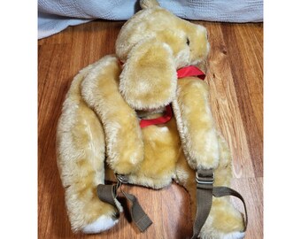 Vintage Hug A Pet Dog Doggy Backpack