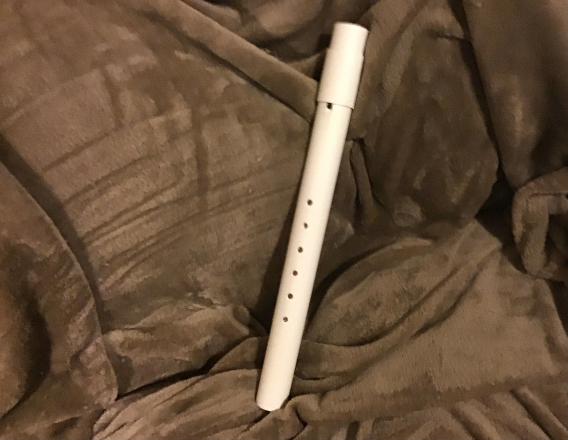 Native American inspired PVC flute Etsy