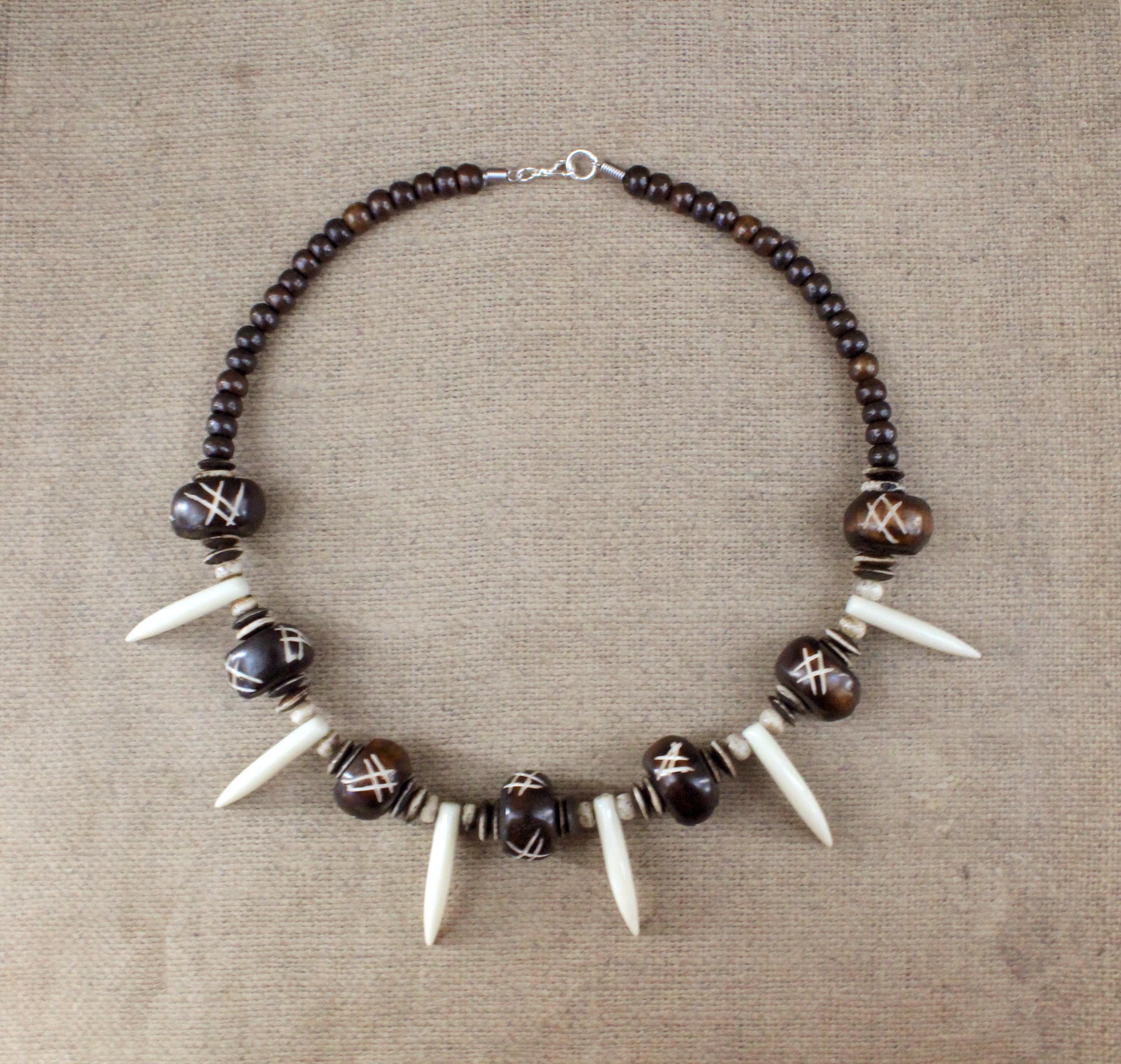 Black Panther Teeth Necklace