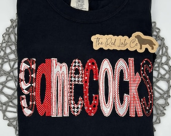 Custom Embroidered School Spirit Shirt
