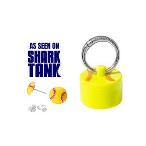 Softball Earrings + Lion Latch Bundle