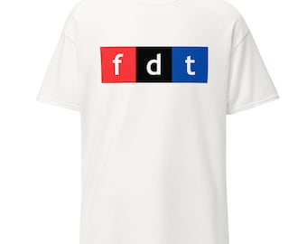 FDT Logo Parody T-Shirt, NPR Inspired Unisex Tee, Bold Graphic Statement Shirt