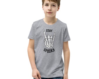 Stay Spooky Jugend Kurzarm T-Shirt