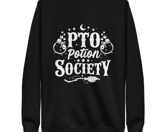 PTO Potion Society Shirt | Witchy Mom Sweatshirt | PTO Mom Hoodie | PTA Mom Gift | School Volunteer Shirt | Funny Teacher Mom Tee