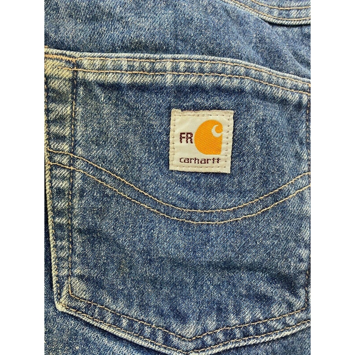 CARHARTT FR 2112 CAT2 Jeans Dark Denim Wash Street Style | Etsy