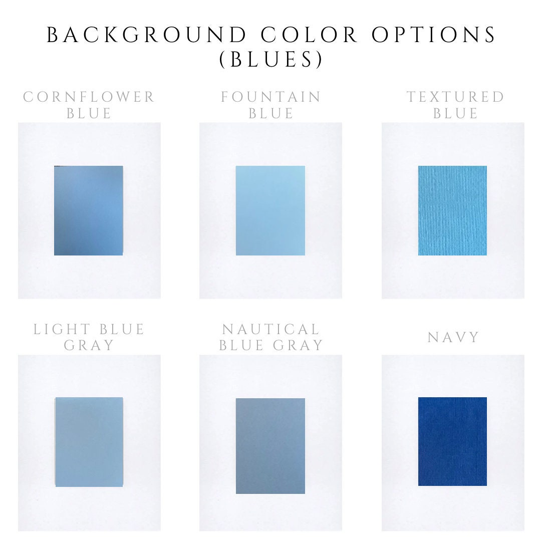 Background Color Sample Packet - Etsy