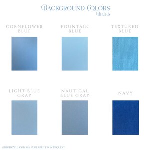 Background Color Sample Packet - Etsy