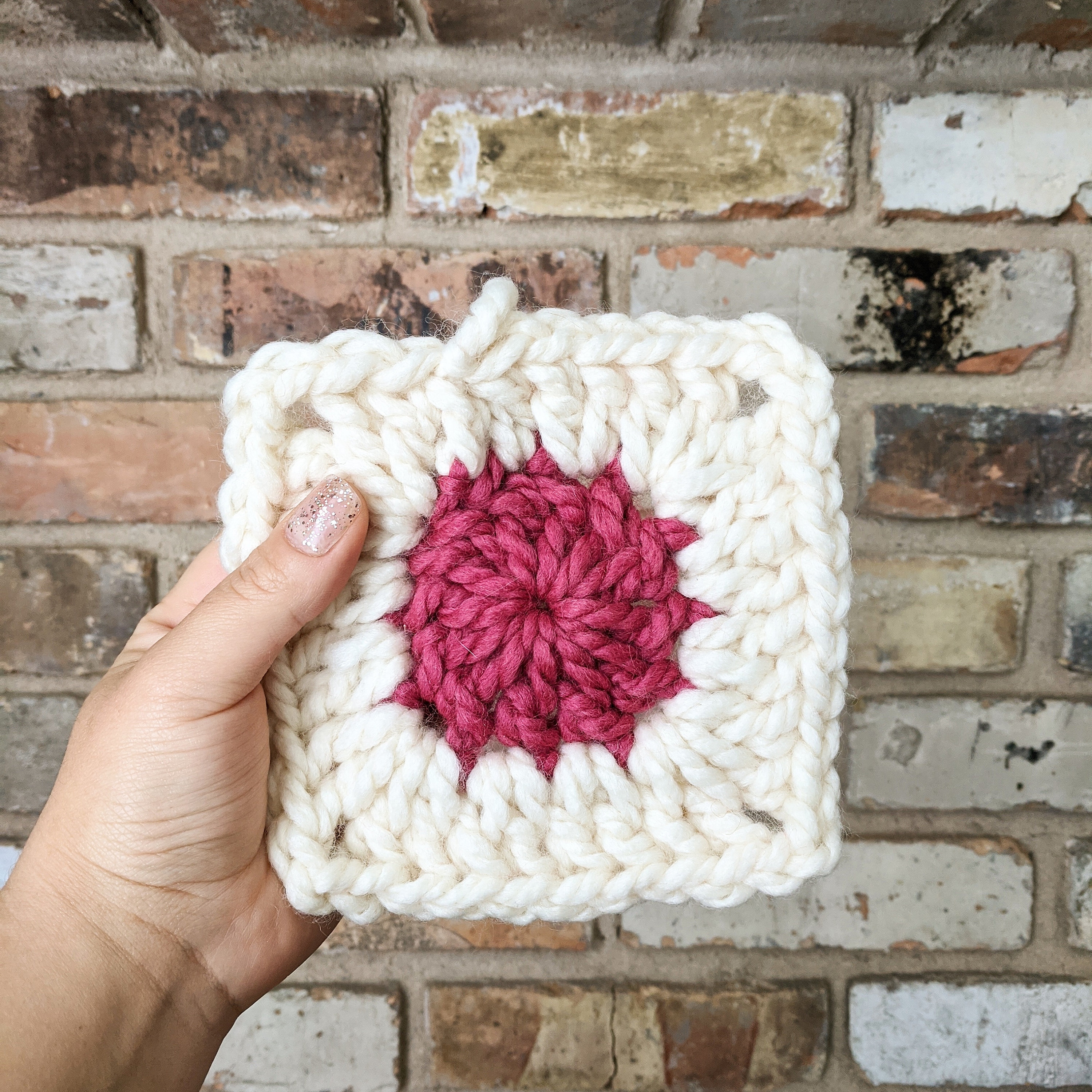 Beginner Granny Square Crochet Pattern Etsy