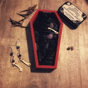 Sarg geformt Schmuck / Trinket Tablett