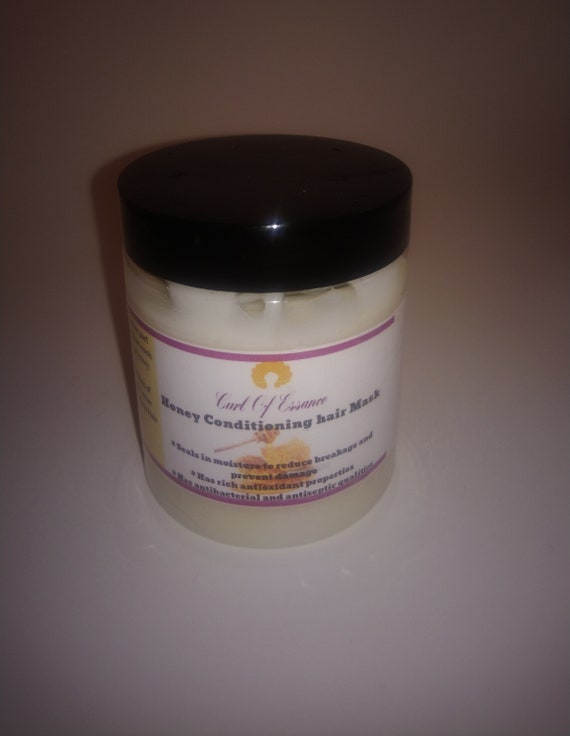 Honey Conditioning Hair Mask Natural Deep Conditioner Hair Etsy
