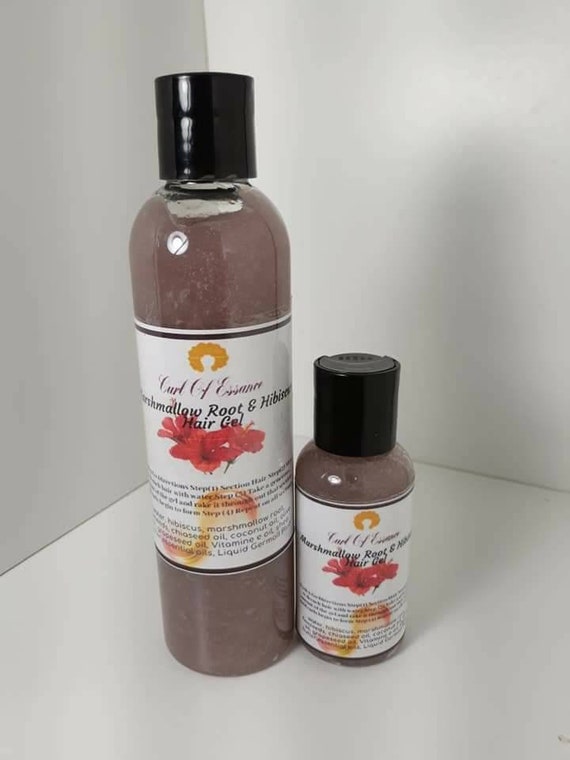 Marshmallow Root Hibiscus Gelcurly Gel Natural Hair Etsy
