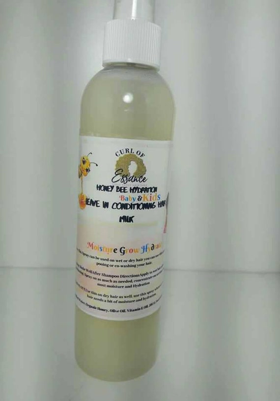 Honey Bee Hydration Leave In Hair Milk Hair Spray Etsy