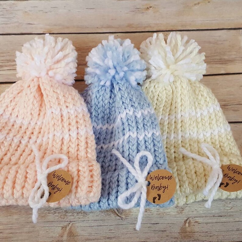 blue newborn hat
