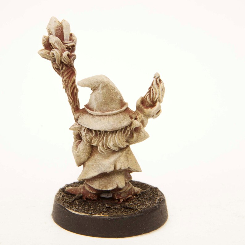 Download Gnome Wizard Male Miniature Unpainted | Etsy