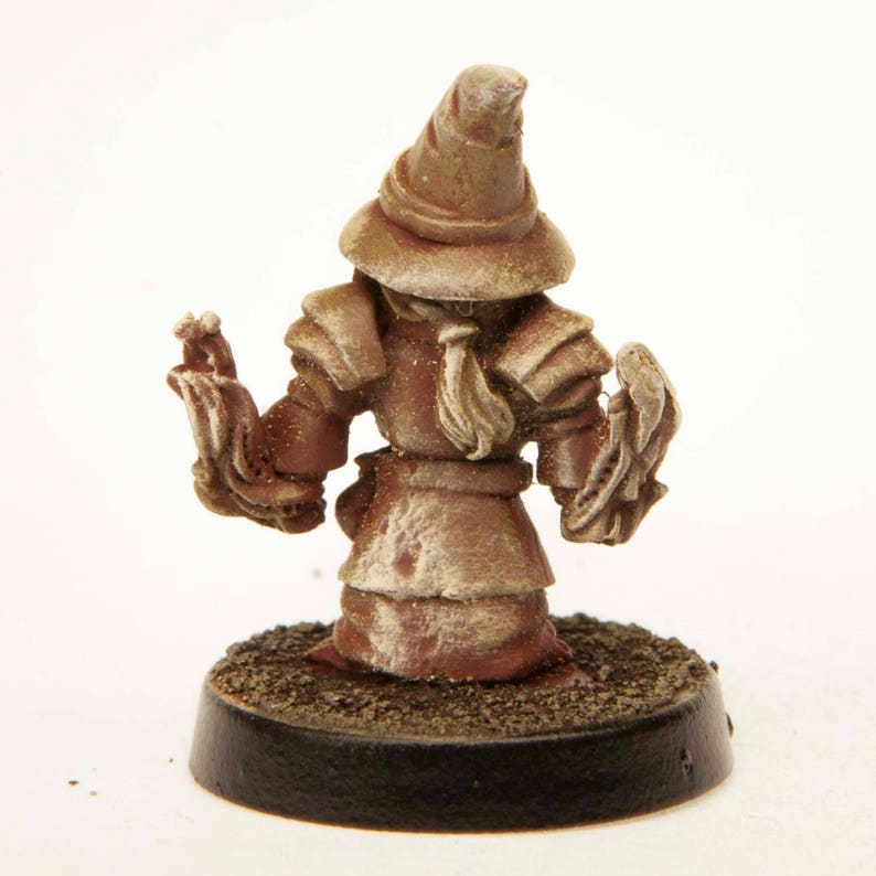 Halfling Wizard Miniature Unpainted Etsy