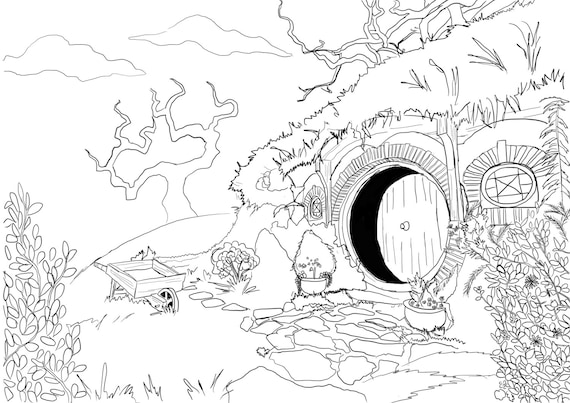 free coloring pages lord of the rings