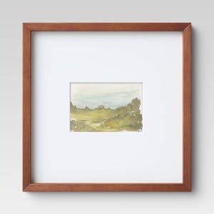 No. 326 | Original Hand Painted Abstract Watercolor Landscape - 5x7 Original Watercolor Artwork