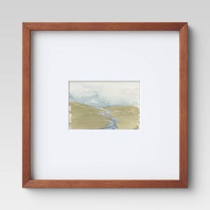 No. 329 | Original Hand Painted Abstract Watercolor Landscape - 5x7 Original Watercolor Artwork