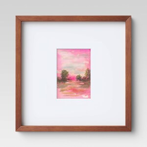 No. 344 | Original Hand Painted Abstract Watercolor Landscape - 5x7 Original Watercolor Artwork