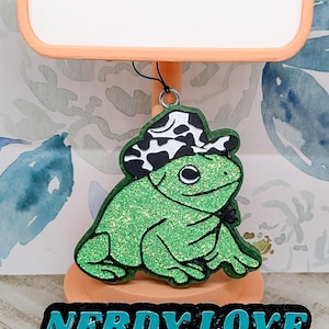 Cowboy Frog Car Freshie