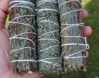 Cedar smudge stick