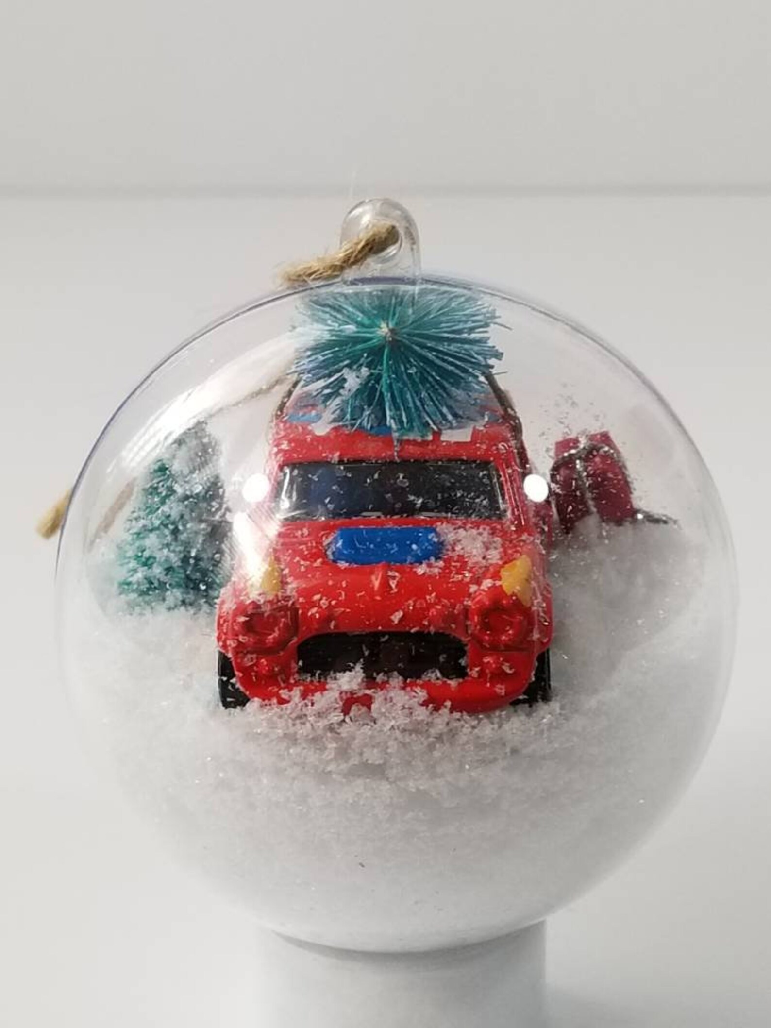 Mini Cooper Christmas Ornament 