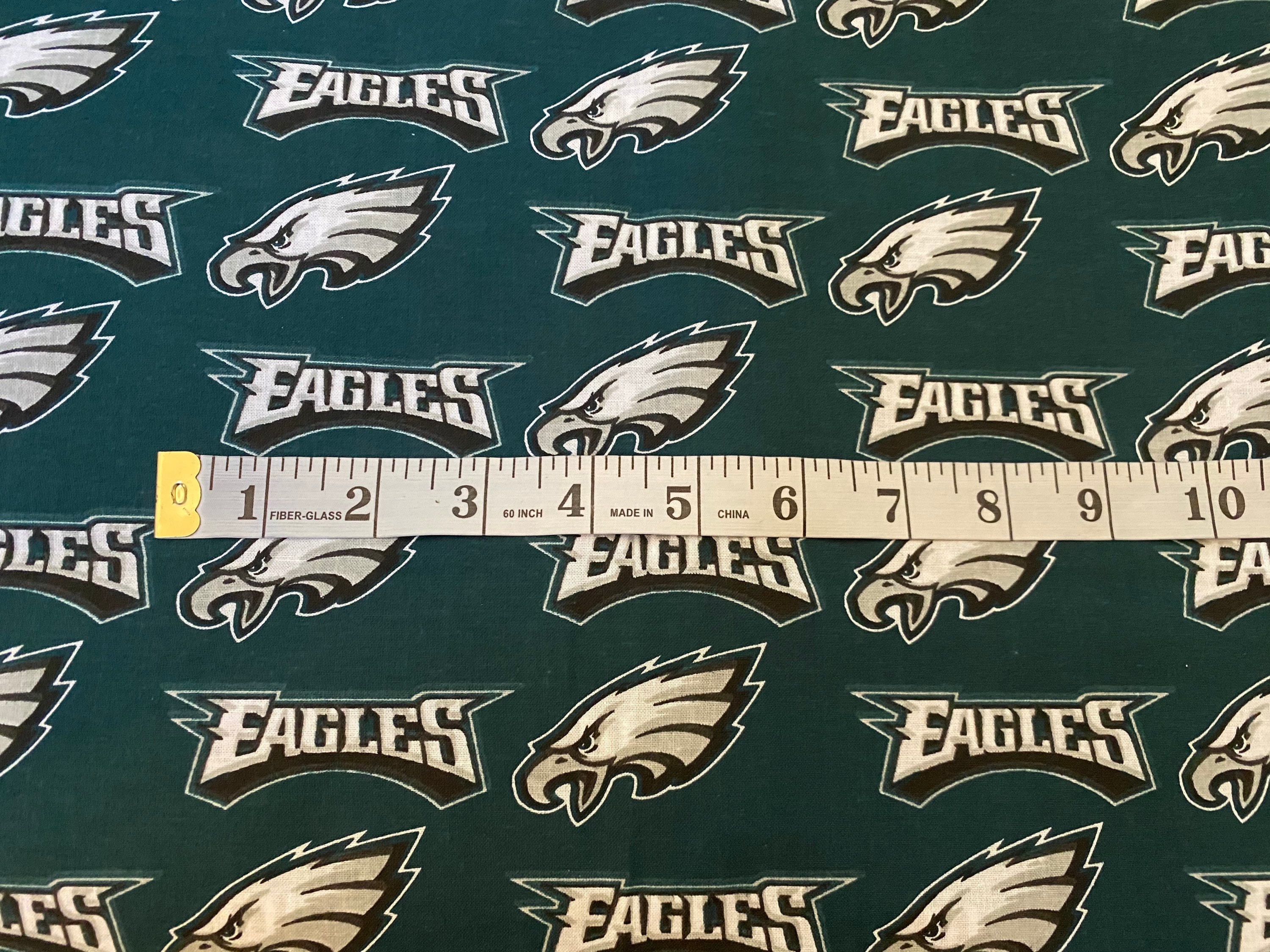 Philadelphia Eagles 100 cotton fabric NFL Team football Etsy