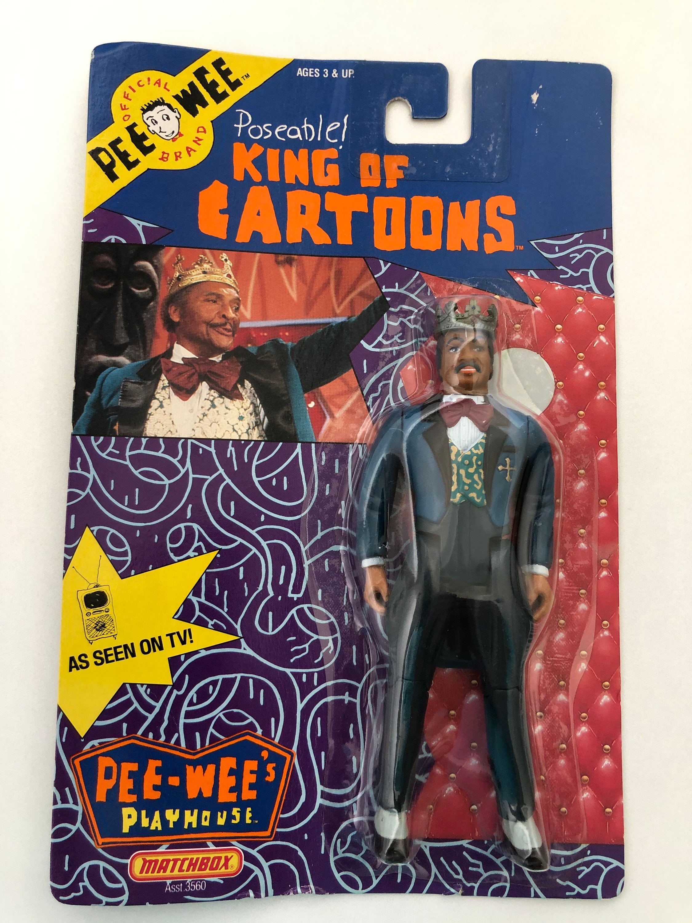 【本物新品保証】 King Doll Inch 6 Posable - Playhouse Wee Pee Cartoons of SF・ファンタジー・ホラー