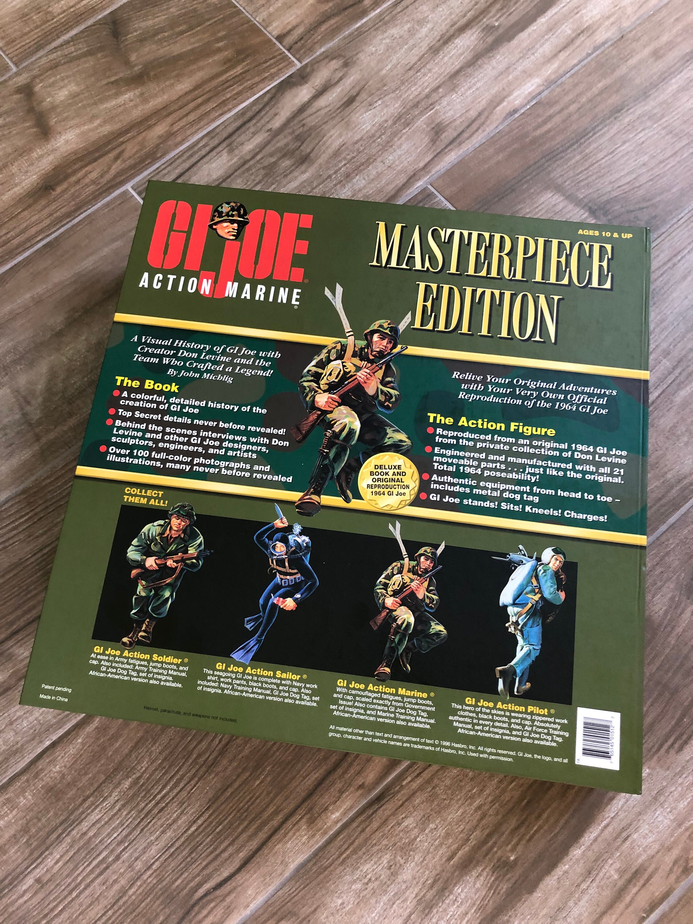 GI JOE Action Marine Masterpiece Edition the Action Figurine GI JOE Action Marine Masterpiece Edition the Action Figurine