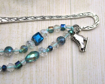 Ice Skater Bookmark, Ice Skating Gifts, Figure Skating Bookmark for women, book gifts for book lovers, bookmark gifts, pre teenage girl gift